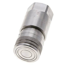 Acero inoxidable DN 12 Boca hidráulica de cara plana G 3/4 pulgadas rosca hembra ISO 16028 D 24.5mm