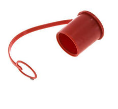 Tapa de protección contra el polvo de plástico de 48 mm para el enchufe con cadena [2 piezas]