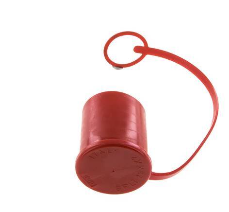 Tapa de protección contra el polvo de plástico de 48 mm para el enchufe con cadena [2 piezas]