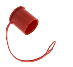Tapa de protección contra el polvo de plástico de 48 mm para el enchufe con cadena [2 piezas]
