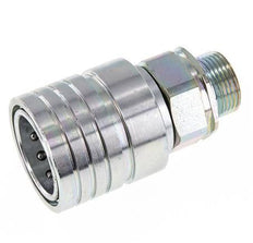 Acero DN 25 Acoplamiento hidráulico Toma 20 mm S Anillo de compresión ISO 7241-1 A/8434-1 D 34,3mm