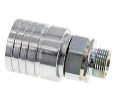 Acero DN 25 Acoplamiento hidráulico Toma 20 mm S Anillo de compresión ISO 7241-1 A/8434-1 D 34,3mm