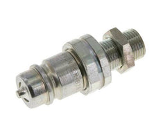 Acero DN 12.5 Acoplamiento hidráulico Tapón 12 mm L Anillo de compresión Mampara ISO 7241-1 A/8434-1 D 20.5mm