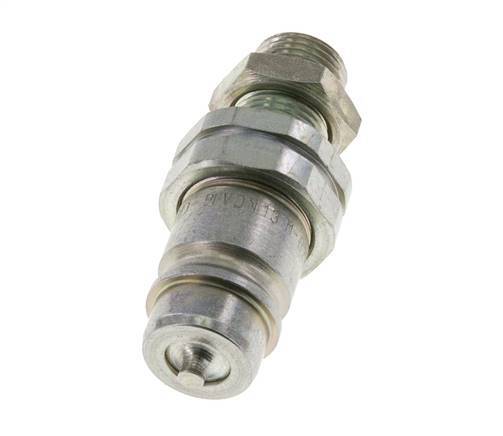 Acero DN 12.5 Acoplamiento hidráulico Tapón 12 mm L Anillo de compresión Mampara ISO 7241-1 A/8434-1 D 20.5mm