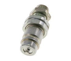Acero DN 12.5 Acoplamiento hidráulico Tapón 12 mm L Anillo de compresión Mampara ISO 7241-1 A/8434-1 D 20.5mm