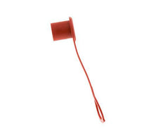 Tapón de protección contra el polvo de plástico de 16,0 y 17,3 mm para tapón de acoplamiento ISO 7241-1 A [2 piezas]