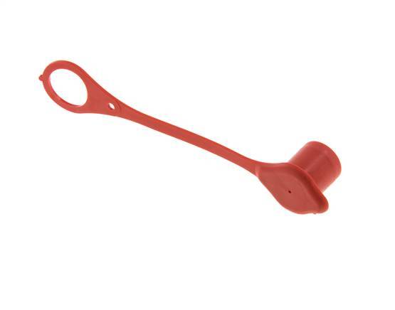 Tapón de protección contra el polvo de plástico de 16,0 y 17,3 mm para tapón de acoplamiento ISO 7241-1 A [2 piezas]
