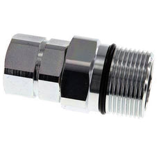 Acero DN 25 Acoplamiento hidráulico Enchufe G 1 pulgada Rosca hembra D M48 x 3