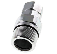 Acero DN 25 Acoplamiento hidráulico Enchufe G 1 pulgada Rosca hembra D M48 x 3