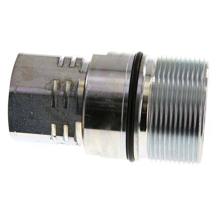 Acero DN 31,5 Acoplamiento hidráulico Enchufe G 1 1/4 pulgadas Rosca hembra D M70 x 3