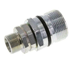 Acero DN 12.5 Acoplamiento hidráulico Enchufe 14 mm S Anillo de compresión ISO 14541/8434-1 D M36 x 2