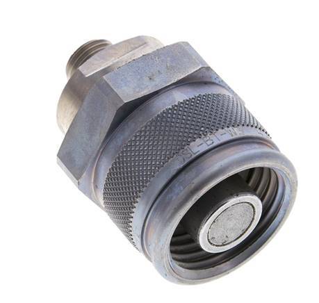 Steel Hydraulic Coupling Plug 8 mm L Cutting Ring ISO 14540/8434-1 D M32 x 3