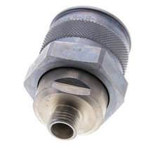 Steel Hydraulic Coupling Plug 8 mm L Cutting Ring ISO 14540/8434-1 D M32 x 3
