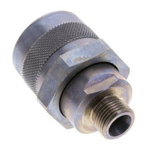 Steel Hydraulic Coupling Plug 10 mm S Cutting Ring ISO 14540/8434-1 D M32 x 3