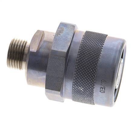 Steel Hydraulic Coupling Plug 10 mm S Cutting Ring ISO 14540/8434-1 D M32 x 3