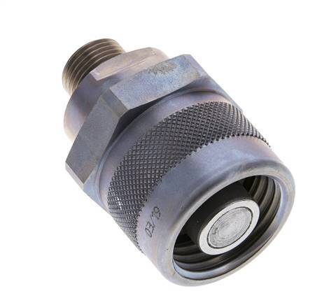 Steel Hydraulic Coupling Plug 10 mm S Cutting Ring ISO 14540/8434-1 D M32 x 3