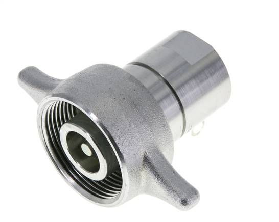 Acoplamientos de tornillo EDBRO de acero G 1 pulgada rosca hembra mitad suelta D 54 mm