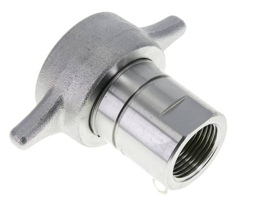 Acoplamientos de tornillo EDBRO de acero G 1 pulgada rosca hembra mitad suelta D 54 mm