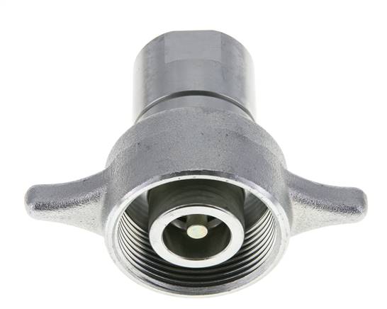 Acoplamientos de tornillo EDBRO de acero G 1 pulgada rosca hembra mitad suelta D 54 mm