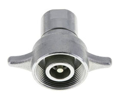 Acoplamientos de tornillo EDBRO de acero G 1 pulgada rosca hembra mitad suelta D 54 mm