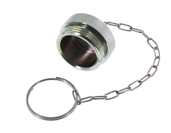 Tapa de protección contra el polvo de acero UNS 1-3/4"-10 para el zócalo de acoplamiento