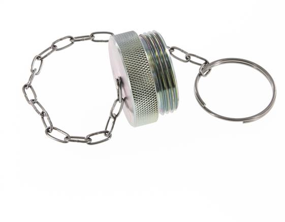 Tapa de protección contra el polvo de acero UNS 1-3/4"-10 para el zócalo de acoplamiento