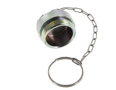 Tapa de protección contra el polvo de acero UNS 1-3/4"-10 para el zócalo de acoplamiento