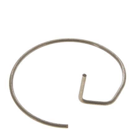 Acoplamiento de chorro de arena 2 mm clip de seguridad automático [2 piezas]