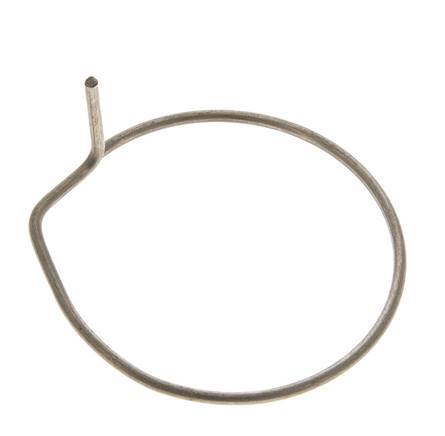 Acoplamiento de chorro de arena 2 mm clip de seguridad automático [2 piezas]