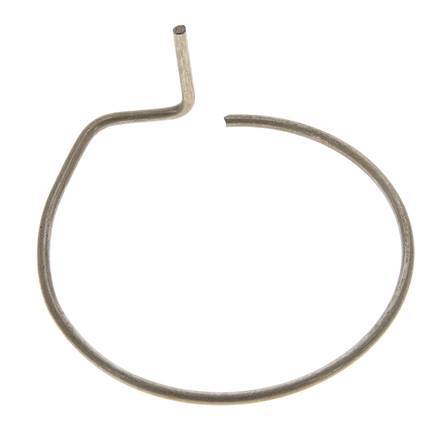 Acoplamiento de chorro de arena 2 mm clip de seguridad automático [2 piezas]