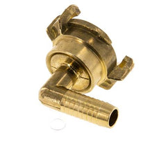 manguera de 13 mm (1/2''), con lengüeta GEKA, codo giratorio para manguera de jardín