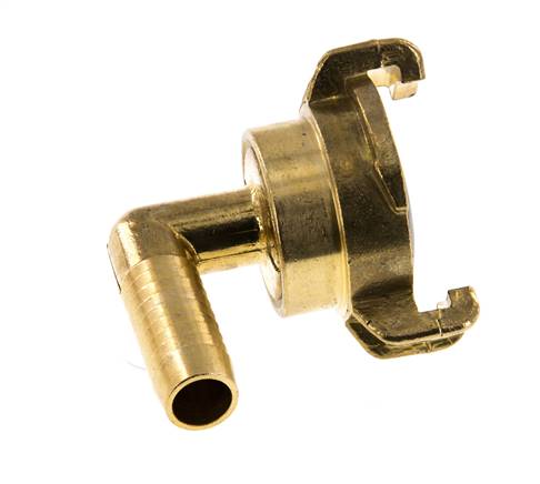 manguera de 13 mm (1/2''), con lengüeta GEKA, codo giratorio para manguera de jardín