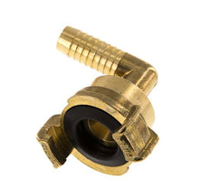manguera de 13 mm (1/2''), con lengüeta GEKA, codo giratorio para manguera de jardín
