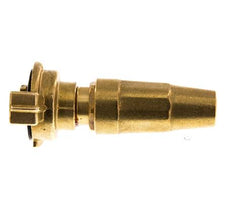 Conector para manguera de jardín Boquilla de 6,4 mm