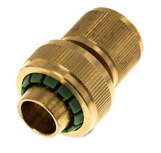 Conector de manguera estilo GARDENA de latón de 19 mm (3/4")
