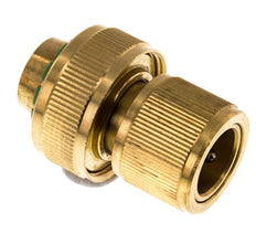Conector de manguera estilo GARDENA de latón de 19 mm (3/4")