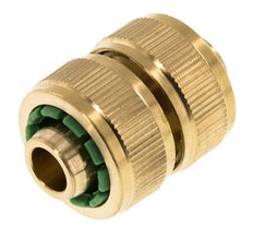 Reparador de mangueras estilo GARDENA de latón de 13 mm (1/2")