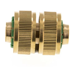 Reparador de mangueras estilo GARDENA de latón de 13 mm (1/2")