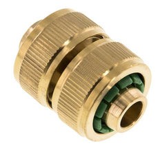 Reparador de mangueras estilo GARDENA de latón de 13 mm (1/2")