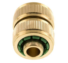 Reparador de mangueras estilo GARDENA de latón de 13 mm (1/2")