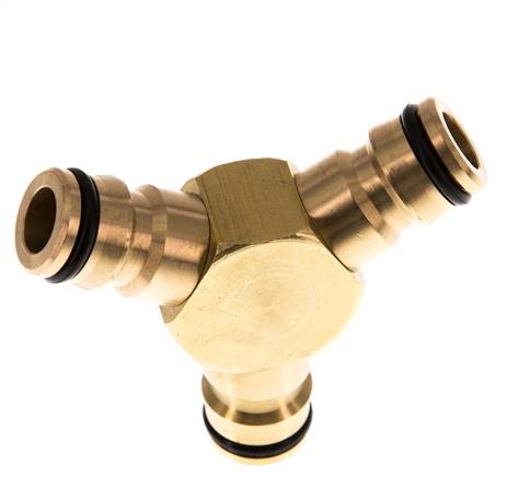 Tapón de latón para manguera de jardín 3x