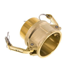 Acoplamiento de latón Camlock DN 50 (2'') R 2'' rosca macho Tipo B MIL-C-27487
