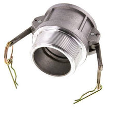 Acoplamiento de aluminio Camlock DN 60 (2 1/2'') R 2 1/2'' Rosca Macho Tipo B MIL-C-27487