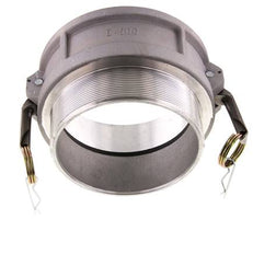 Acoplamiento de aluminio Camlock DN 120 (5'') R 5'' rosca macho tipo B MIL-C-27487