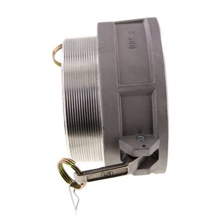 Acoplamiento de aluminio Camlock DN 120 (5'') R 5'' rosca macho tipo B MIL-C-27487