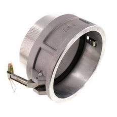 Acoplamiento de aluminio Camlock DN 120 (5'') R 5'' rosca macho tipo B MIL-C-27487