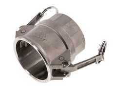 Acoplamiento de acero inoxidable Camlock DN 50 (2'') Rp 2'' Rosca Hembra Tipo D MIL-C-27487