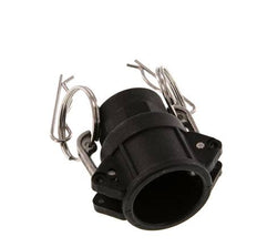 Acoplamiento de polipropileno Camlock DN 20 (3/4'') Rp 3/4'' Hembra Tipo D MIL-C-27487