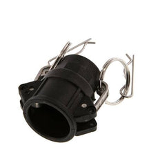Acoplamiento de polipropileno Camlock DN 20 (3/4'') Rp 3/4'' Hembra Tipo D MIL-C-27487