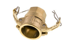 Acoplamiento de latón Camlock DN 25 (1'') Rp 1'' Hembra Tipo D MIL-C-27487
